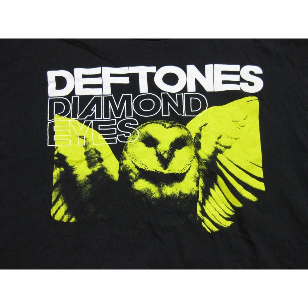 Deftones Diamond Eyes T-Shirt Men's (L) 2010 Album Owl Band Tour Alternative - Picture 4 of 10